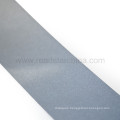 Grey high reflecting reflective PU 0.8mm thickness leather for fashion logos